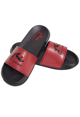 Sandalia Rusty Hombre Faroe Negro/Rojo