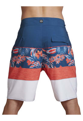 Boardshort Rusty Hombre Granados Azul