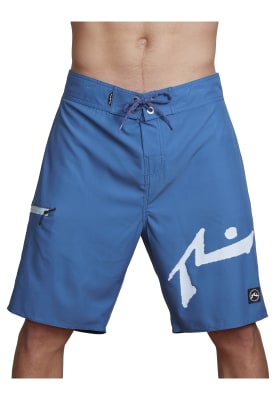 Boardshort Rusty Hombre Decenzo Azul Acero