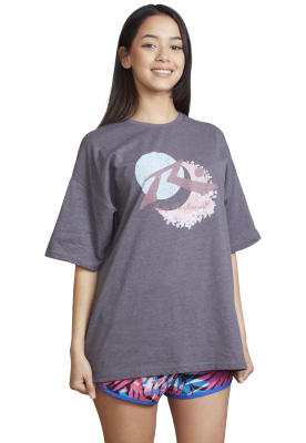 Polera Rusty Mujer Tury Grafito