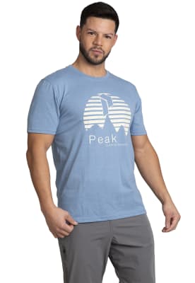 Polera Peak Performance Hombre Alfros Azul Sombra1