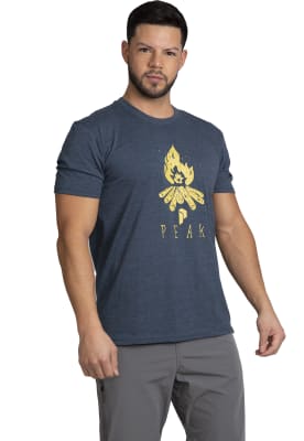 Polera Peak Performance Hombre Indisk Azul Oscuro