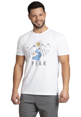 Polera Peak Performance Hombre Gul Blanco