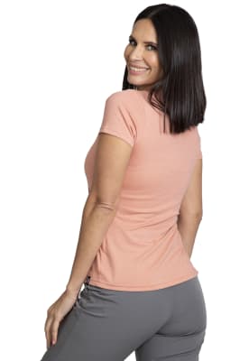 Polera Peak Performance Mujer Einros Coral Sucio