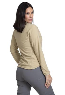 Midlayer Peak Performance Mujer Vanmo Beige