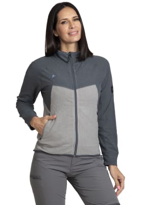 Midlayer Peak Performance Mujer Terhi Gris  Oscuro/Gris Llovizna1