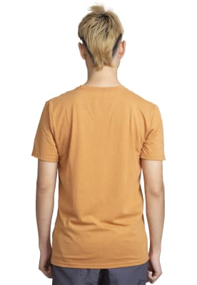 Polera Rusty Hombre Agar Naranja Sucio