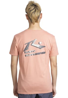 Polera Rusty Hombre Kubili  Coral Sucio