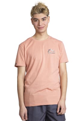 Polera Rusty Hombre Kubili  Coral Sucio1