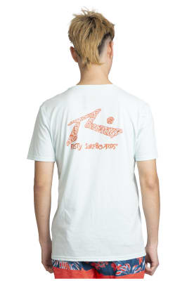 Polera Rusty Hombre Amburana Celeste Cielo