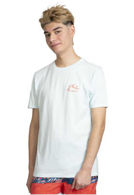 Polera Rusty Hombre Amburana Celeste Cielo