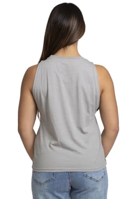 Polera Rusty Mujer Cardamom Gris Llovizna