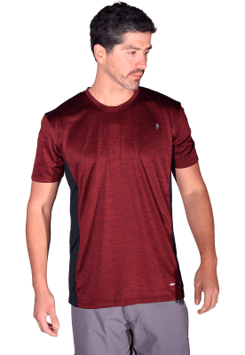 TECH T-SHIRT PEAK PERFORMANCE HOMBRE  STAVE BURGUNDY