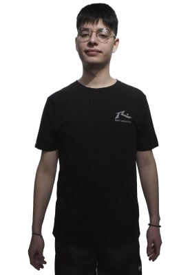T-SHIRT RUSTY HOMBRE AIBIKA BLACK1