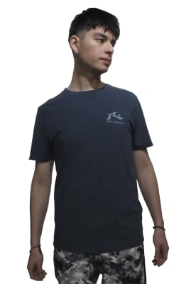 T-SHIRT RUSTY HOMBRE AIBIKA DEEP BLUE