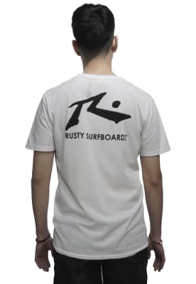 T-SHIRT RUSTY HOMBRE AIBIKA WHITE