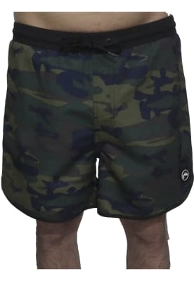 BOARDSHORT TRUNK  RUSTY HOMBRE  KAMPONG  MILITAR