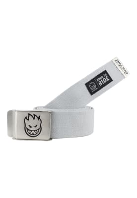 Cinturon Spitfire Belt Logo Gris6