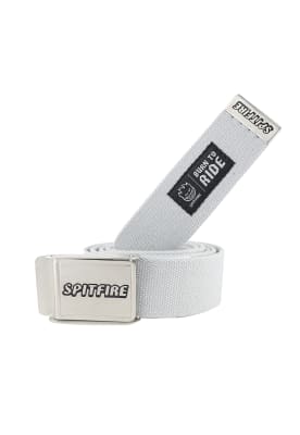 Cinturon Spitfire Belt Letter Gris