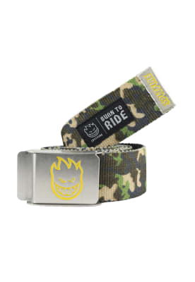 Cinturon Niño Spitfire Belt Logo Camo
