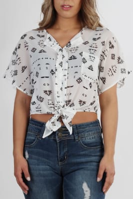 Blusa Rusty Mujer Hatteras Zebra    1