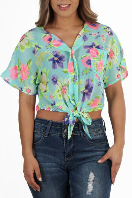 Blusa Rusty Mujer Hatteras Flowers    1