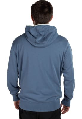 Polerón Cierre Peak Performance Hombre Strom Azul Piedra