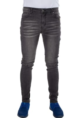 Jeans Rusty Hombre Horigome Gris Concreto