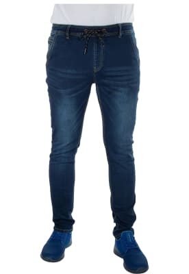Jogger Jeans Rusty Hombre Tanenbaum Azul Oscuro
