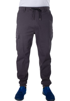 Jogger Canvas Rusty Hombre Rahman Gris Asfalto1
