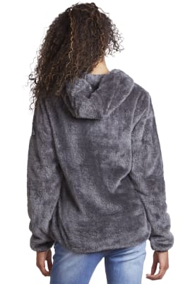 Coral Fleece Jacket Rusty Mujer Bachang Gris