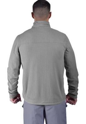 Polar Full Zipper Peak Performance Hombre Cress Gris