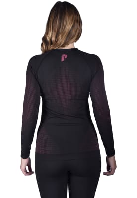 Compression Top Peak Performance Mujer Bellflower Negro S-M