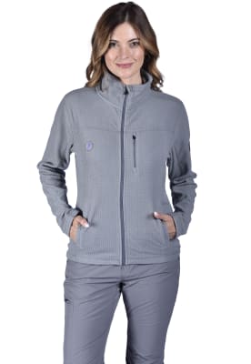 Polar Full Zipper Peak Performance Mujer Sildre Griss3