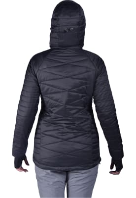 Parka Peak Performance Mujer Sedum Negro
