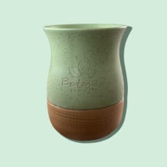 MATERO CERAMICA Y MADERA VERDE