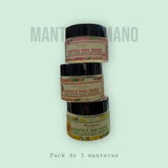 MANTECA DE MANOS SET DE 3 VARIEDADES 30 GRS.