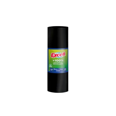 BOLSA BASURA EXCELL 80X110 10 UN1