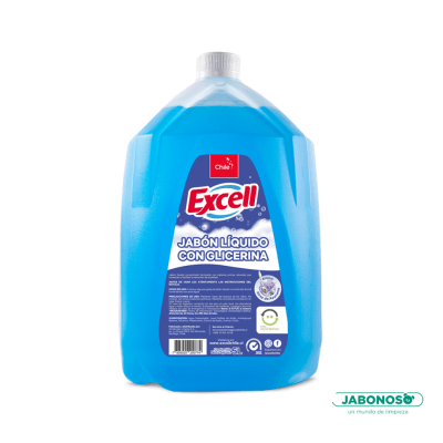 JABON LIQUIDO GLICERINA EXCELL 5LTS AZUCENA