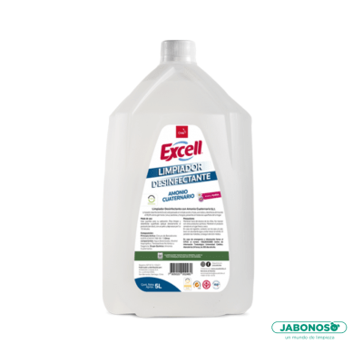 LIMPIADOR DESINFECTANTE AMONIO CUATERNARIO 5L