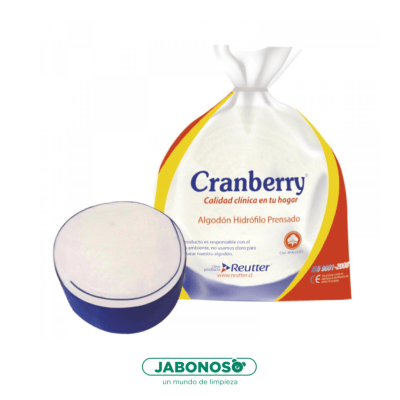 ALGODON HIDROFILO PRENSADO CRANBERRY 250GRS
