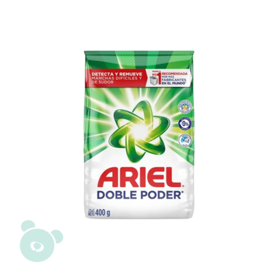 DETERGENTE POLVO ARIEL 400 GRS1