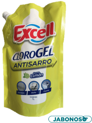 CLOROGEL EXCELL DOYPACK LIMON 1 LT  X8