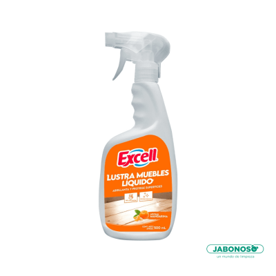 LUSTRAMUEBLES EXCELL 500ML LIQUIDO GATILLO MANDARINA