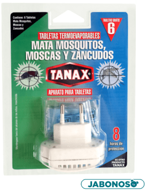 TANAX ENCHUFE ELECTRICO+6 TABLETAS