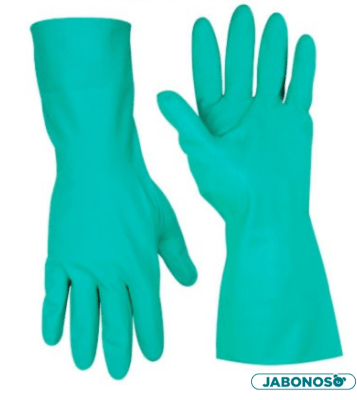 GUANTE NITRILO VERDE1