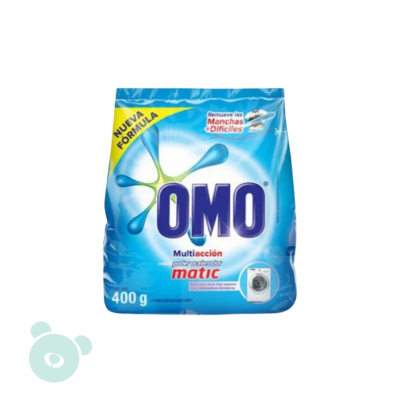 DETERGENTE POLVO OMO MATIC 400GRS MULTIACCION1