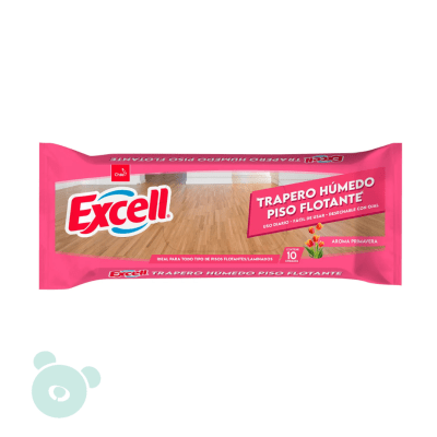 TRAPERO HUMEDO EXCELL PISO FLOTANTE 10UN PRIMAVERA LARGO