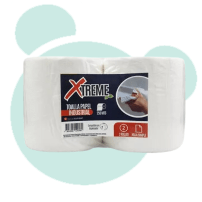 TOALLA PAPEL XTREME 250MTS x 2UN1