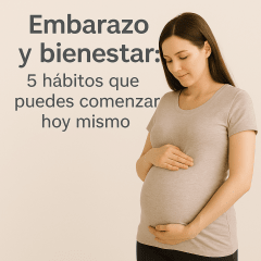 Embarazo y bienestar: 5 hábitos que puedes comenzar hoy mismo